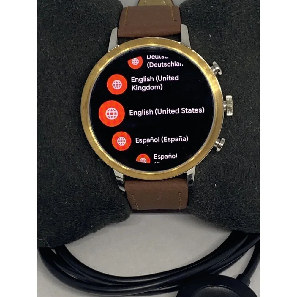Fossil Gen 4 Authentic Digital Dial Smart Watch Custom Band FTW6016 AB506